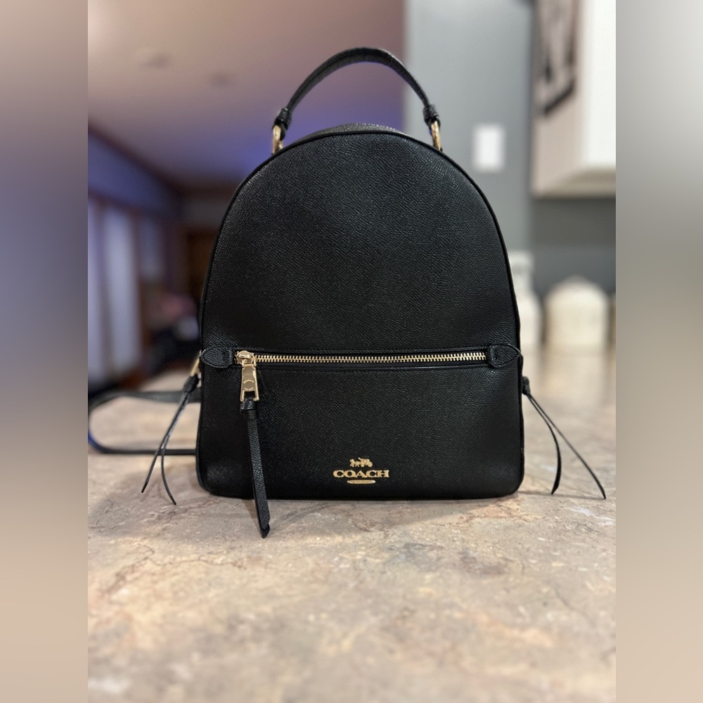 Coach Leather Jordyn Backpack Like New